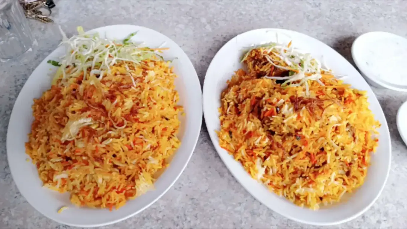Delicious Chicken Biryani at Punjab Sweets & Restaurant in Edmonton, AB