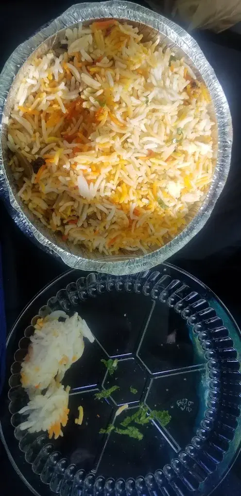 Delicious Lamb Biryani at Punjab Sweets & Restaurant in Edmonton, AB